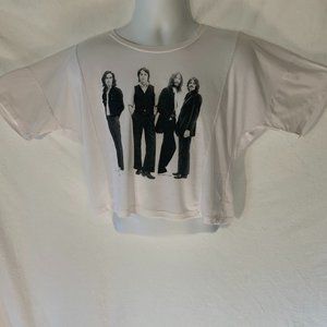 New Rare The Beatles Photo Top S/M 2011 T Shirt